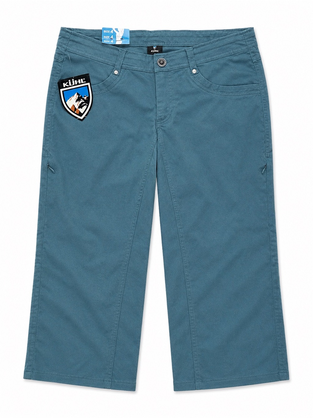 KUHL Trekr Kapri Hiking Pants Size 4 NWT *waist measures 29 inches